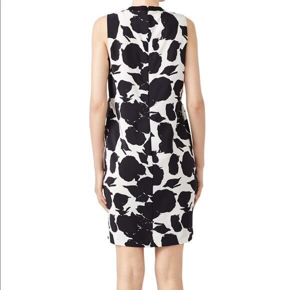 10 Crosby Derek Lam Abstract Dress Black White 8 - Picture 5 of 12